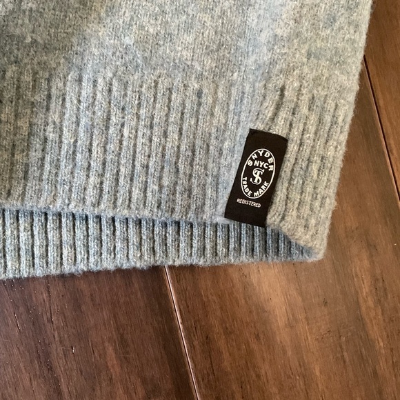 Todd Snyder New York Brushed Wool Crewneck Soft Spruce Sweater Size XXL - Picture 4 of 7